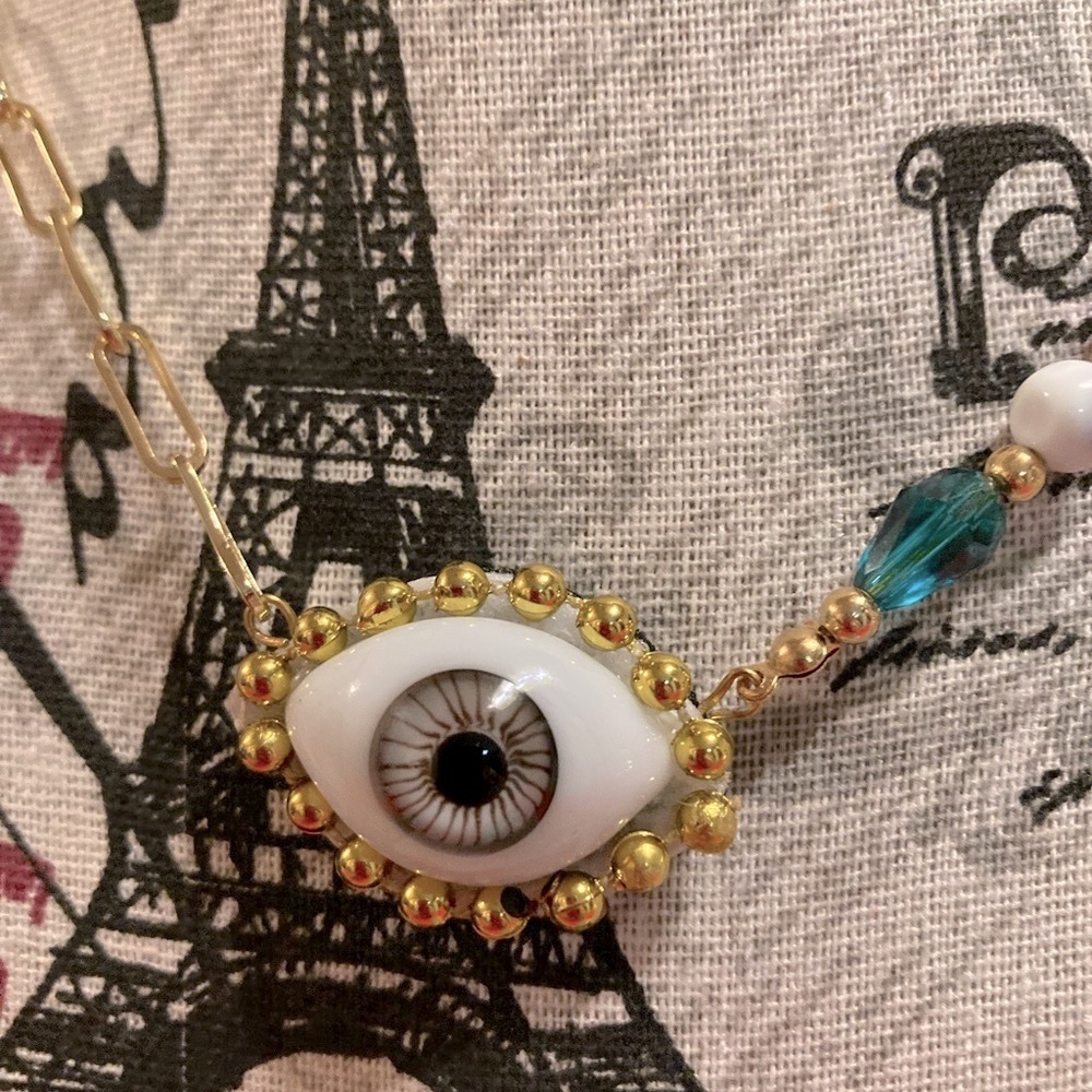 Evil Eye Ball Chain New